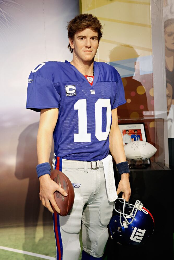 Creepy wax figures of famous people