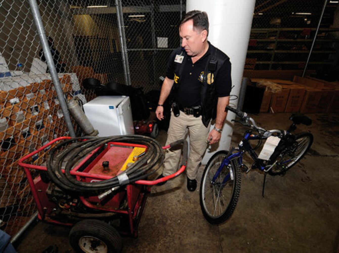 Inside Atlanta PD's stolen property room