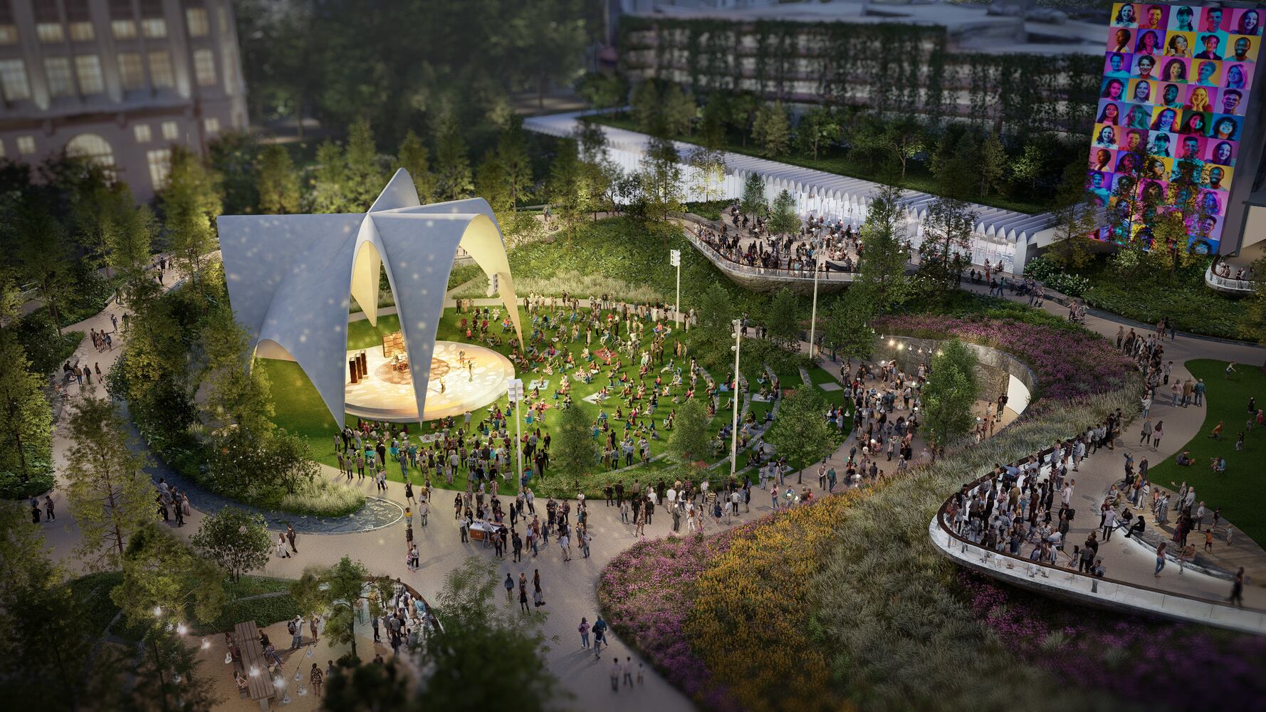 Midtown Green rendering