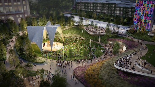 Behold: Midtown Green (rendering subject to change). (Courtesy of Midtown Alliance)