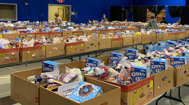 In partnership with Gwinnett County and the Atlanta Community Food Bank, Atlanta Promise Church will conduct a food drive 4 to 6 p.m. March 30 in Suwanee. (Courtesy Atlanta Community Food Bank)