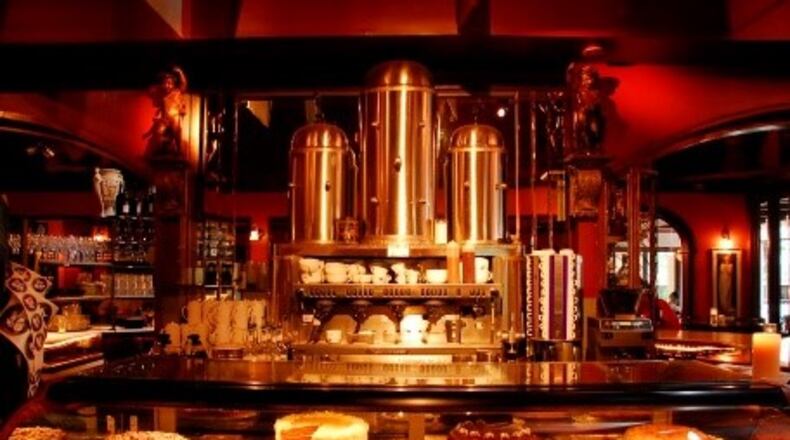 Cafe Intermezzo is known for its "tours" of available cakes.