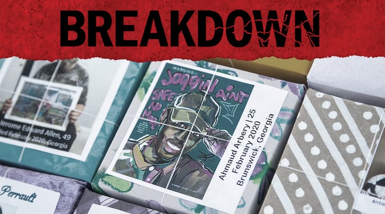 Lawyers for the men accused of killing Ahmaud Arbery want the jury to hear about Arbery's past scrapes with the law and his mental health history. Episode 9 of the AJC's "Breakdown" podcast explores how Arbery's past could impact the trial. (Alyssa Pointer / Alyssa.Pointer@ajc.com)