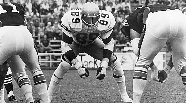 Linebacker Lucius Sanford was a four-year starter at Georgia Tech.