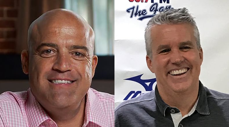Steak Shapiro and John Kincade, two veteran sports talk show hosts, lost their jobs at 680/The Fan. CR: publicity photos