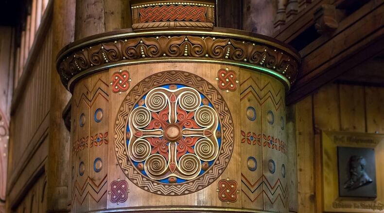 A priest was stabbed while he was celebrating a service in a Montreal church Friday morning.