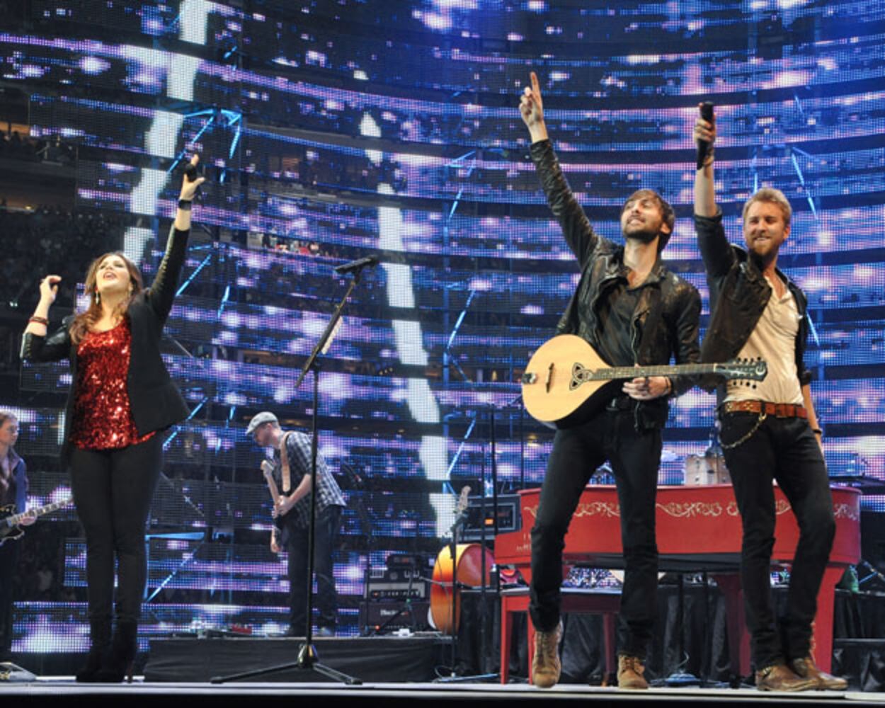 Lady Antebellum in concert at Rodeo Houston