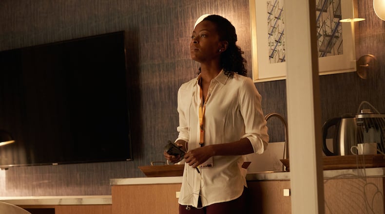 Danielle Deadwyler as Miranda in HBO MAX's "Station Eleven." HBO MAX