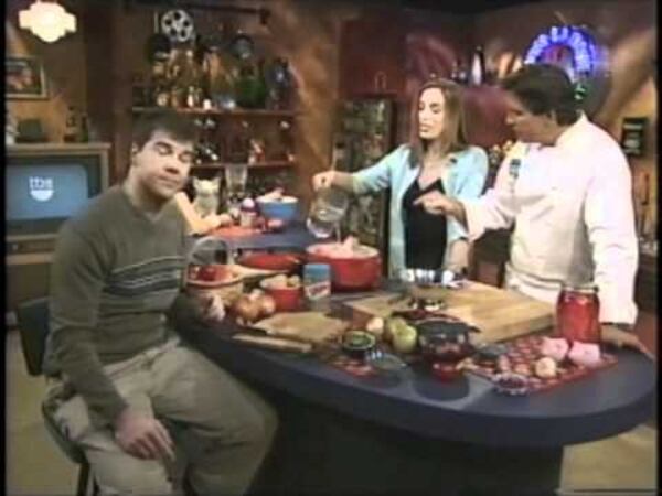 The original "Dinner and a Movie" gang from 1996 to 2002. CREDIT: TBS