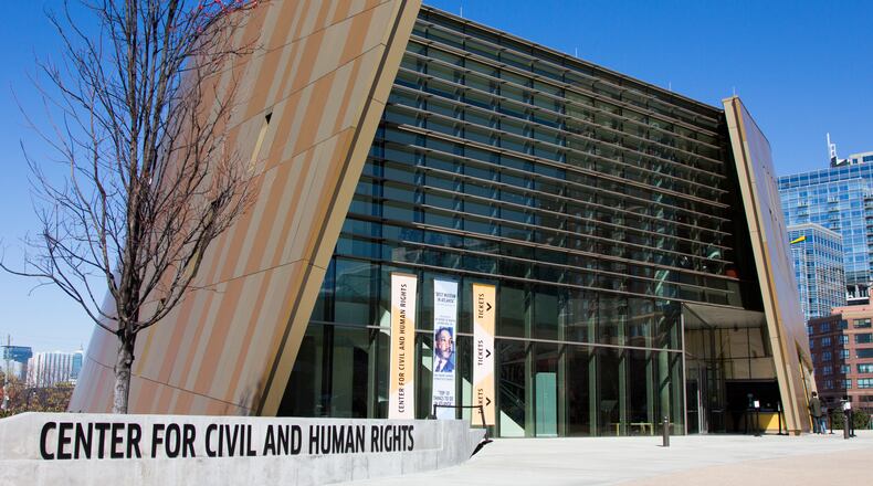 The Center for Human and Civil Rights is shown in Atlanta, Georgia, on Wednesday, March 14, 2018. (Reann Huber/The Atlanta Journal-Constitution/TNS)