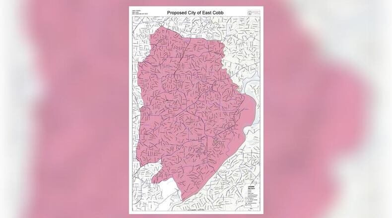 A Georgia State University study recently concluded East Cobb is financially feasible to form its own city. (East Cobb Cityhood committee)