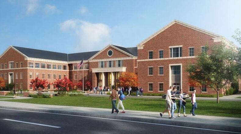 A rendering of the Innovation Academy in Alpharetta, to be located at the old Milton High School. FULTON COUNTY SCHOOLS