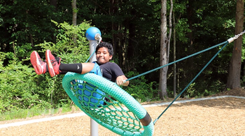 Gwinnett recently unveiled improvements to a neighborhood park across the street from Club Drive Park near Lawrenceville. (Courtesy Gwinnett County)