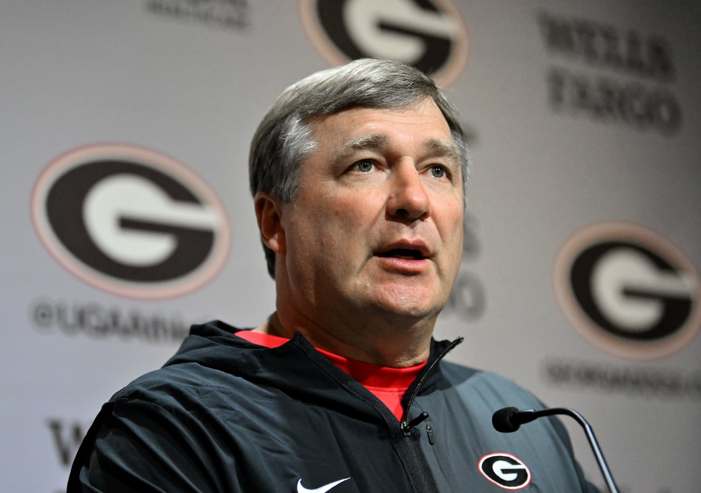 Georgia football practice