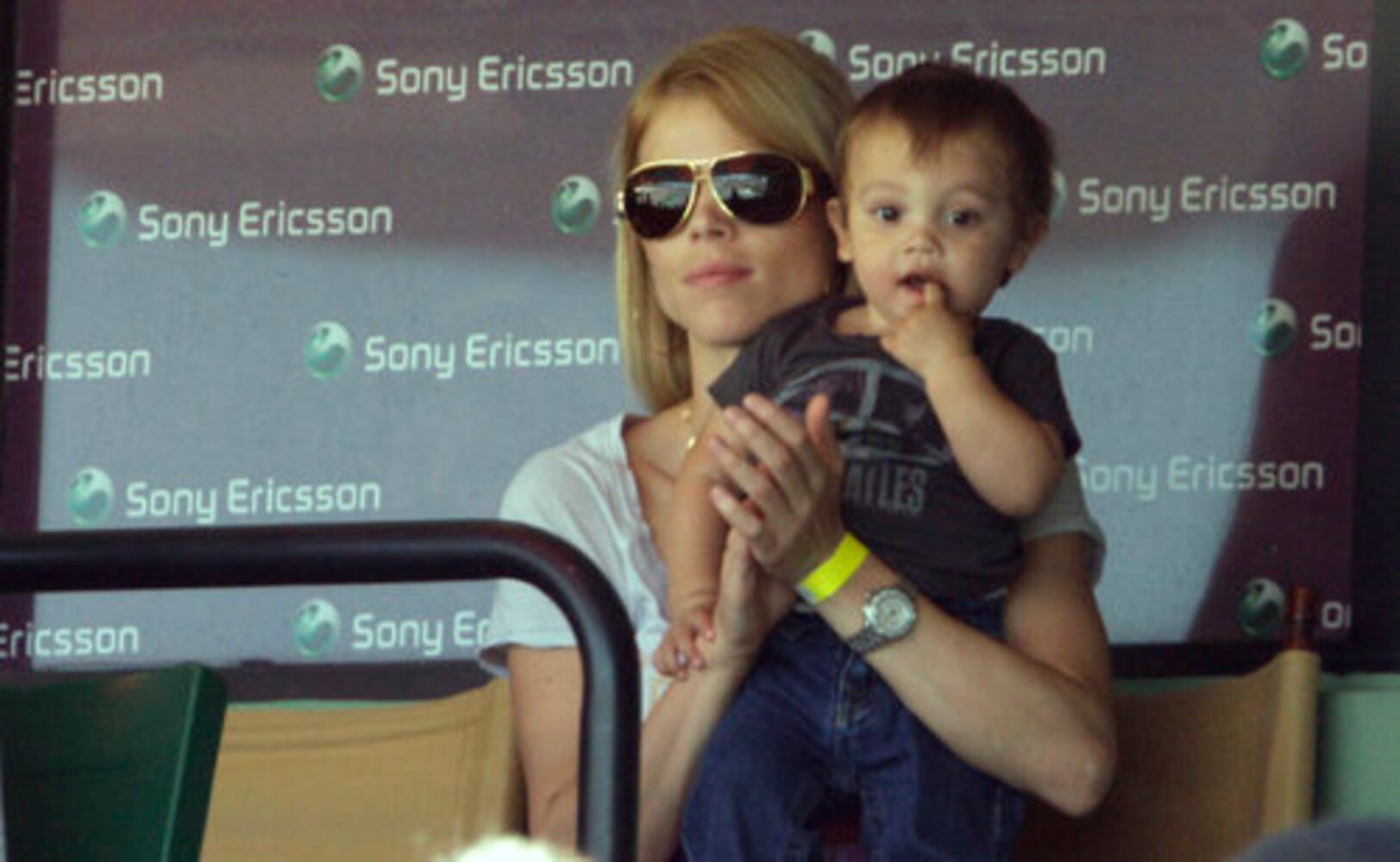 Photos: Elin and Charlie Woods enjoy some tennis