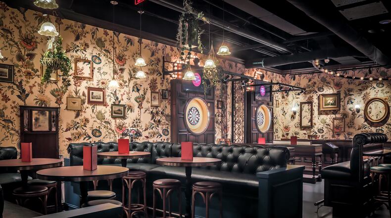 Flight Club offers darts along with food and drinks. Courtesy of Flight Club