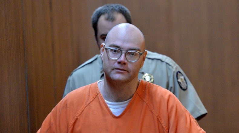 Justin Chapman leaves after Superior Court Judge Michael Murphy granted a bond at Haralson County Courthouse in Buchanan on Monday, May 11, 2015. HYOSUB SHIN / HSHIN@AJC.COM