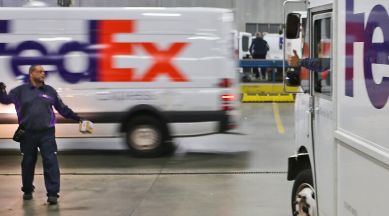 A DeKalb County FedEx facility was evacuated early Thursday morning after a chemical spill. An estimated 300 to 500 gallons of fluid leaked into the facility located off Thurman Road.
