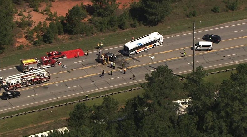 All lanes of Roosevelt Highway were closed at Wilkerson Mill Road while authorities investigated a fatal crash.