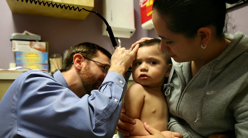 More than 60 Georgia counties have no pediatrician, according to testimony heard at a meeting of a state Senate study committee on barriers to access to health care. (Photo by AUSTIN AMERICAN-STATESMAN/Rodolfo Gonzalez)