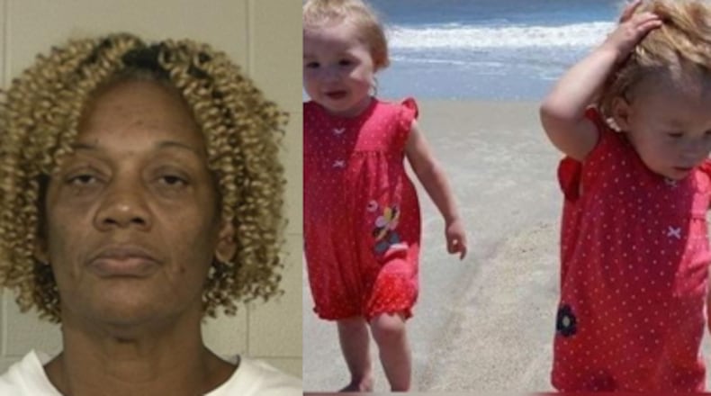 Claudette Foster is charged with second-degree murder in the deaths of 3-year-old twins Payton and Raelynn Keyes.