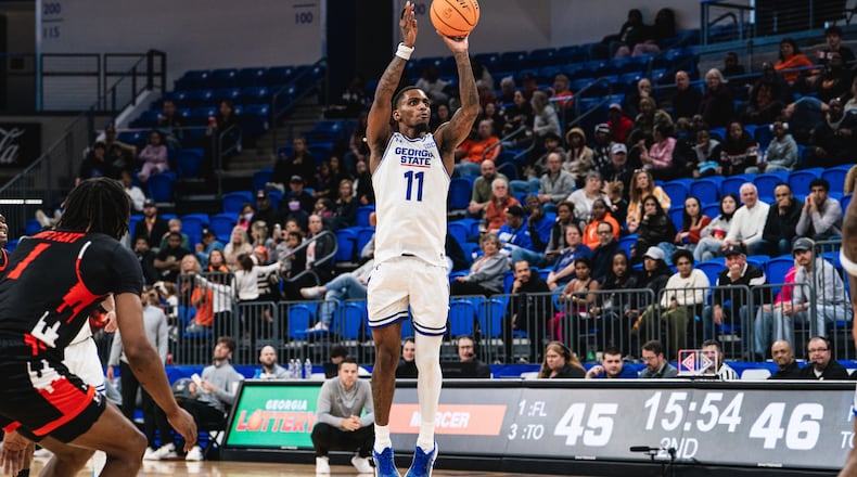 Georgia State's Toneari Lane hit 8 of his 13 shots. (Photo by Daniel Wilson)