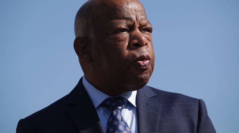 U.S. Rep. John Lewis, D-Ga., said Thursday that he has scrapped plans to speak at the opening of a civil rights museum in Mississippi because he doesn’t want to share the stage with President Donald Trump. Lewis called the president’s attendance at the event inappropriate following the comments he made in response to white supremacist rallies this summer in Charlottesville, Va. (Photo by Alex Wong/Getty Images)