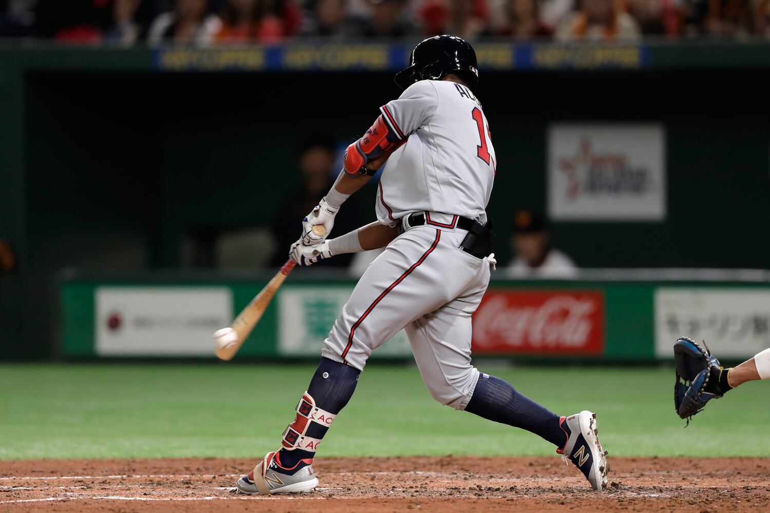 Photos: Braves’ Ronald Acuna playing in Japan