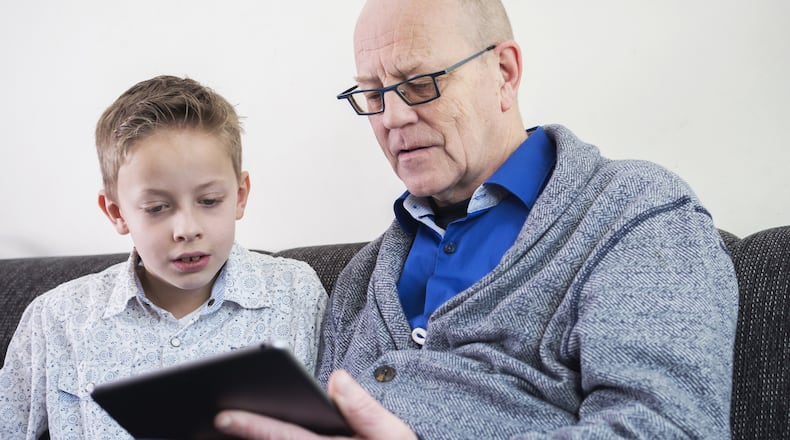 Advice for grandparents who use social media to stay in touch with their grandchildren(Dreamstime/TNS)