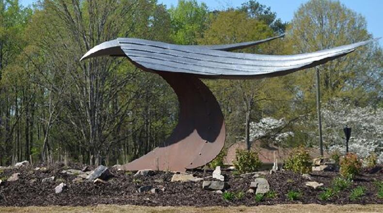Duluth sets aside funds for public art maintenance for projects like this one, Duluth’s signature ‘Ascension’ sculpture. Courtesy City of Duluth