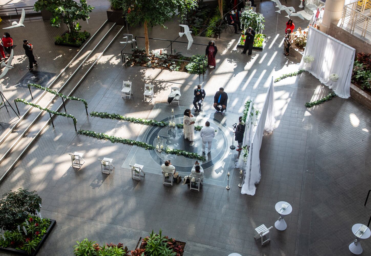 free wedding ceremonies on Monday, February 14