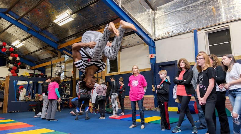 “Science of the Circus” exlores the physics behind circus arts at the Atlanta Science Festival.