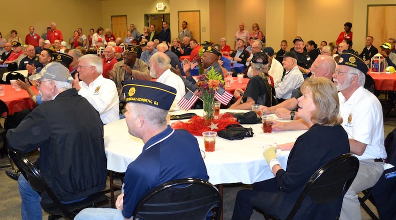All active-duty military, veterans and their guests are invited to attend a free luncheon at noon Nov. 11 at Kennesaw's Ben Robertson Community Center, 2753 Watts Drive. (Courtesy of city of Kennesaw)