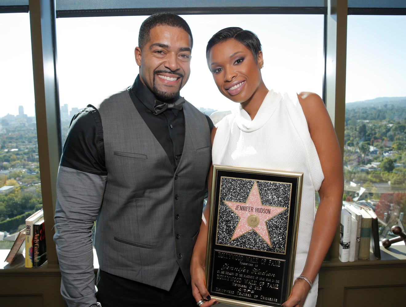 Jennifer Hudson is honored with a star on the Hollywood Walk of Fame