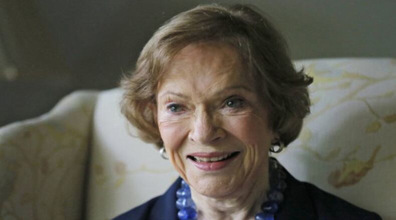 <p>Rosalynn Carter recovering from surgery in Atlanta</p>