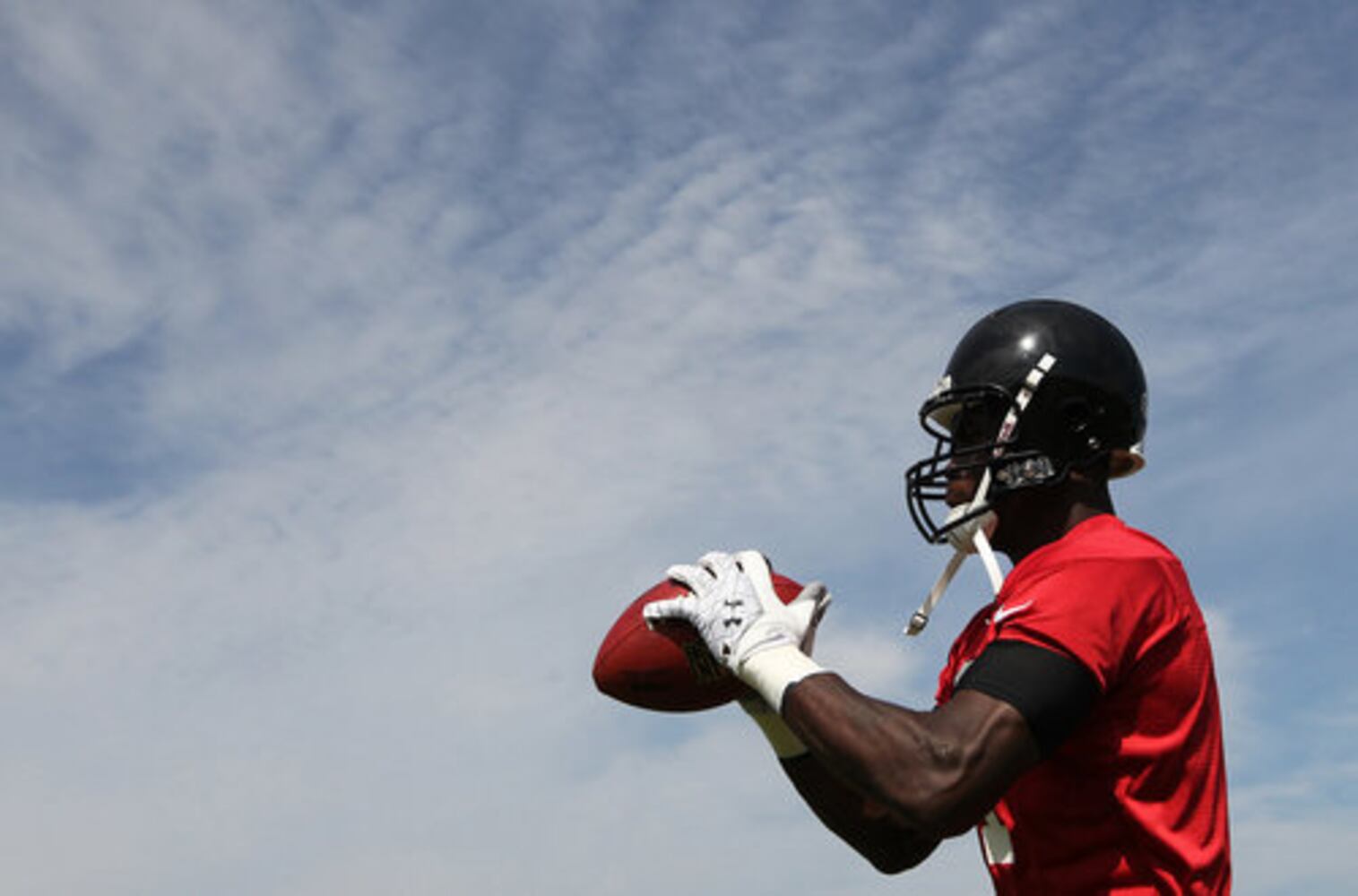 Falcons back on practice field