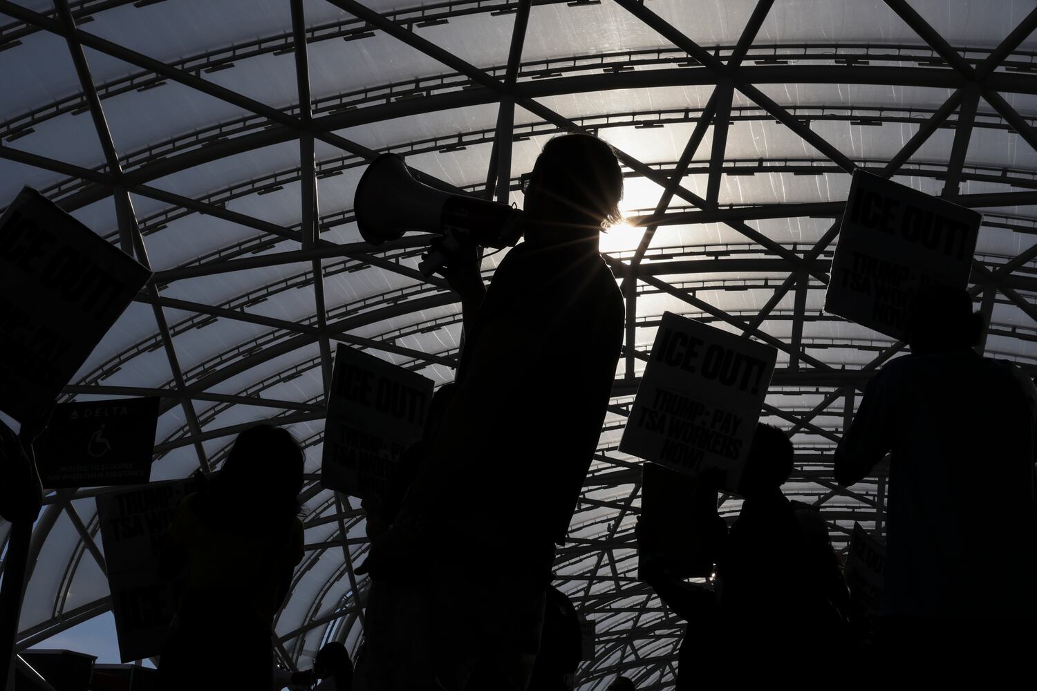 ICE agents are working at Atlanta airport