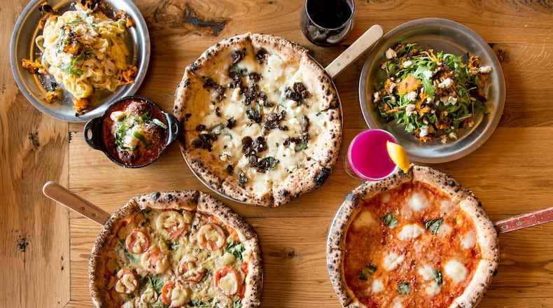 Ammazza Decatur is serving pizzas, pastas and salads. Photo credit- Mia Yakel.