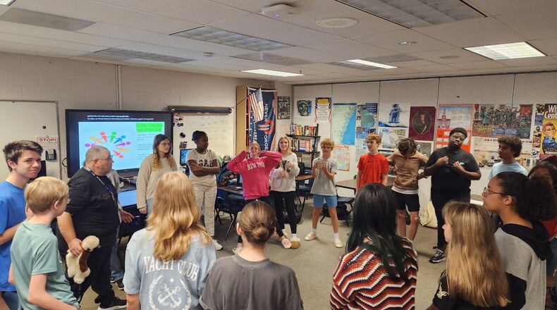 Students at Lovinggood Middle in west Cobb get to speak their minds on any topics during twice-monthly circle sessions.