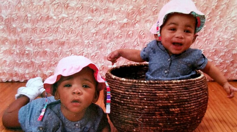 Alaynah and Ariel North died after being left in their father’s car, according to Carrollton police.  (Photo: Go Fund Me)