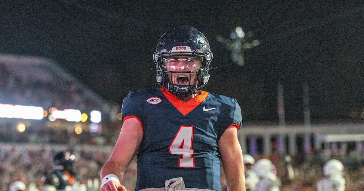 Virginia outlasts No. 8 Florida State 46-38 in second overtime