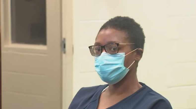 Midtown shooting suspect Raissa Kengne appears in court, bond denied