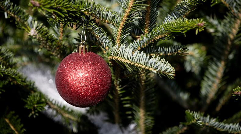Plan to wear your rain boots and carry an umbrella on Christmas Day.