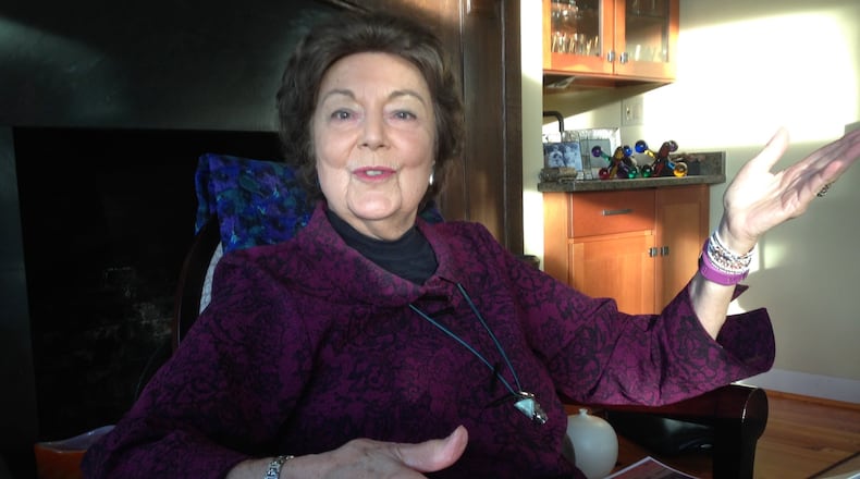 Iris Bolton, founder of the Link Counseling Center and author of Voices of Healing and Hope: Conversations on Grief after Suicide, was the keynote speaker recently at a Say-So meeting recently. Say-So is a conversational salon founded in 2003 by Dot Blum, Eve Mannes and Judy Mozen to give women a place to talk about issues important to them. Gracie Bonds Staples/AJC.Com