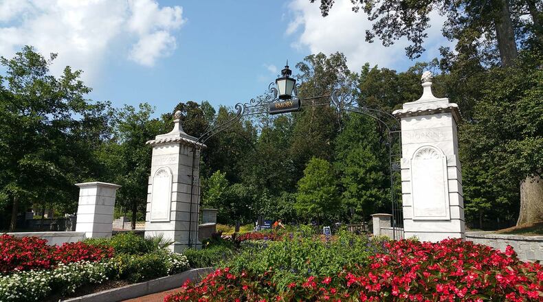 The entrance to Emory University in Atlanta. Several dozen Emory University graduates, faculty members and students are pressuring the school to change the names of buildings and professorships named after four men they call “leading figures of racism, slavery, antisemitism and eugenics.” (Samantha New/Dreamstime/TNS)