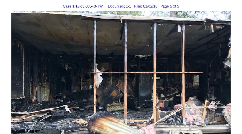 The home of Irvin R. Love was destroyed in a fire caused by a hoverboard, which he purchased on Amazon for a Christmas gift. The fire was so hot it melted Love’s gun safe and destroyed the residence, according to a new lawsuit.