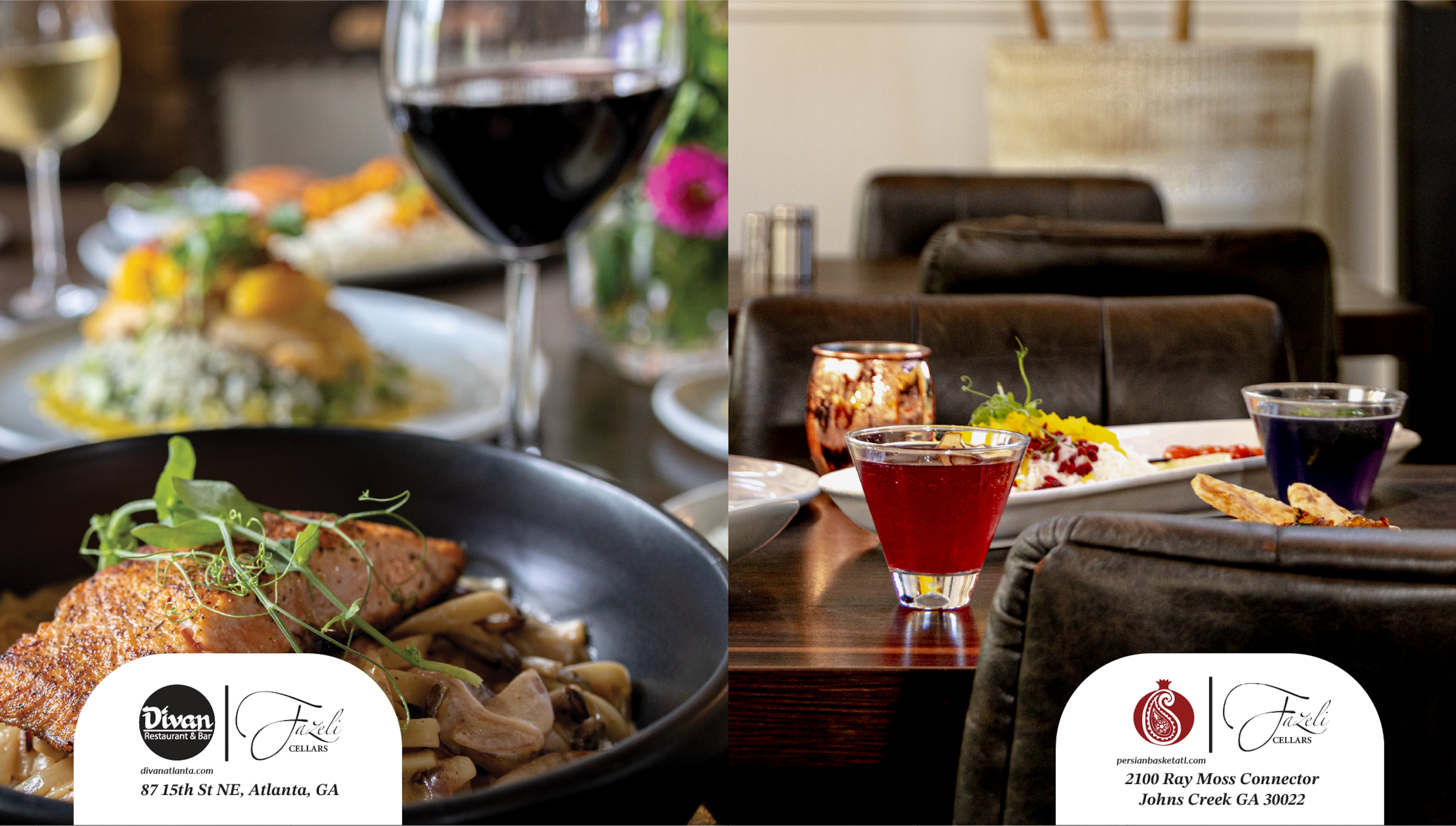 Two Persian sister restaurants will hold wine dinners with winemaker Bizhan Fazeli. (Courtesy of Divan Restaurant & Bar)