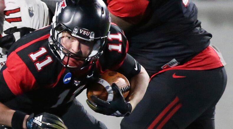 Valdosta State quarterback Rogan Wells (11) had six carries for 83 yards against Florida Tech.