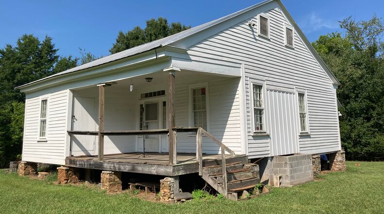 The 1,400-square-foot house was the original homestead of the Hembree family. Amariah Hembree, the family patriarch, came to Roswell in 1835 with his extended family and settled on what is now Hembree Road. They raised livestock and farmed the land growing cotton for old Roswell Manufacturing Company, according to the Georgia Trust for Historic Preservation. Courtesy Georgia Trust for Historic Preservation