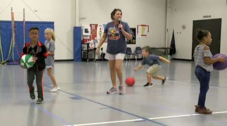 Duncan Creek Elementary School took top honors in Gwinnett as the winner of the 2019 American Heart Association’s Kids Heart Challenge. PE Teacher Dayna Alkire was runner up last year and was glad to see her kids stepped up to take this year's first place prize. COURTESY OF GWINNETT COUNTY PUBLIC SCHOOLS